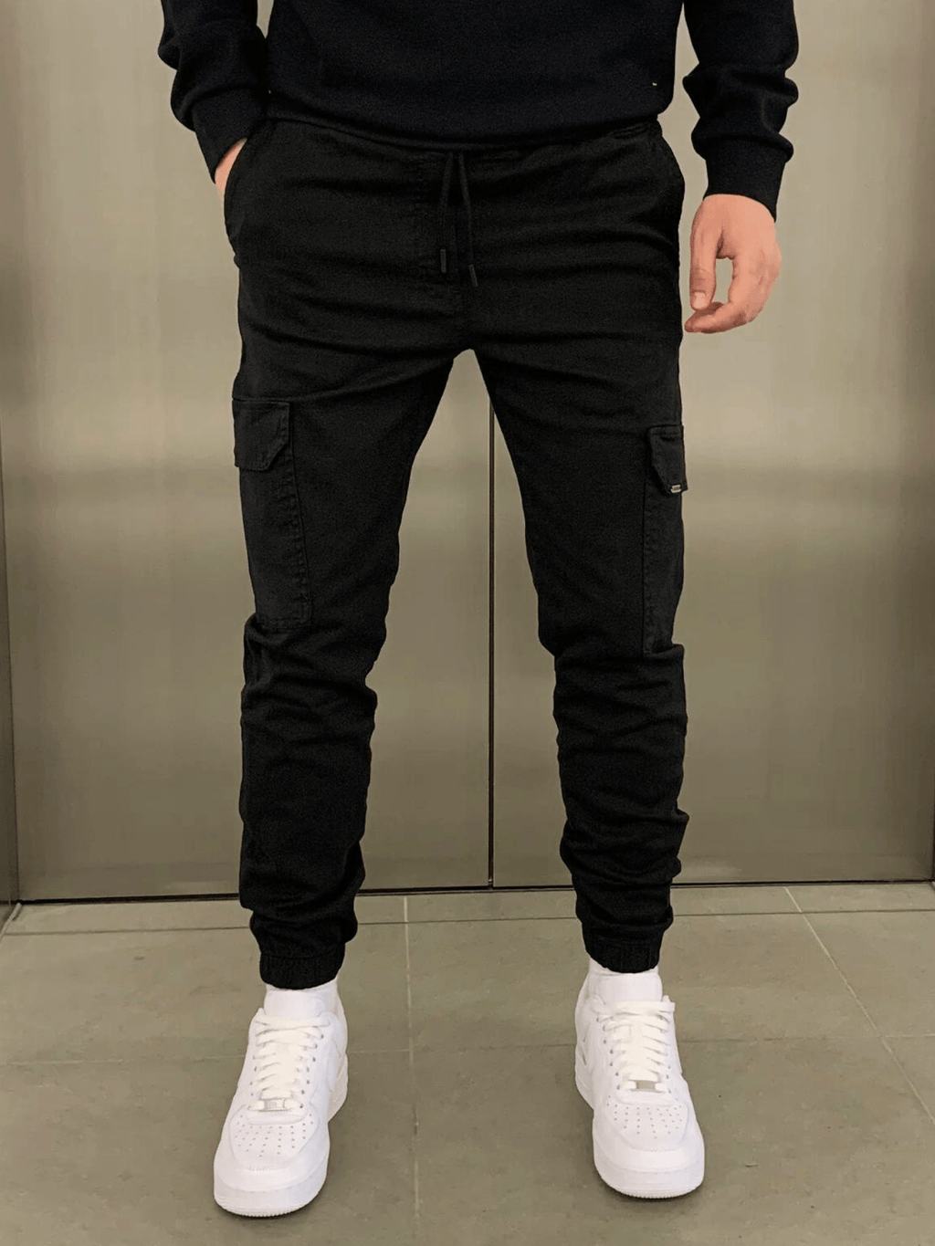 Laurent | Slim Fit Cargo Joggers