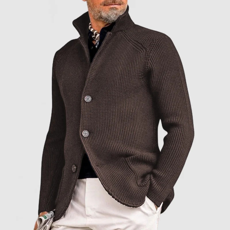 ETHAN | COLLAR CARDIGAN