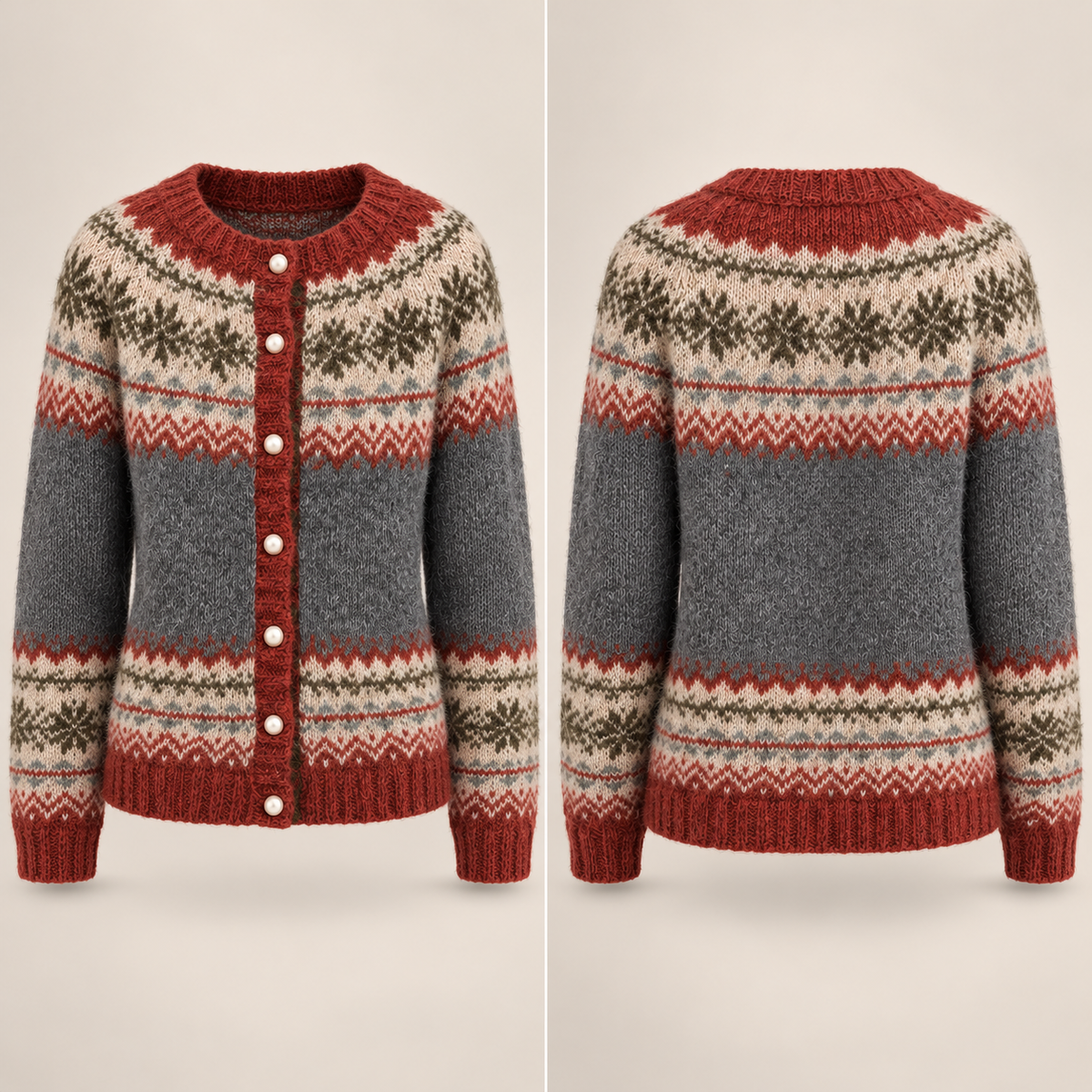 Atasha | Cozy Vintage Cardigan