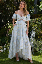 Women’s Elegant Flowy Evening Dress