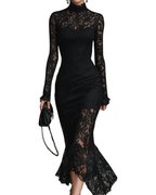 Women’s Black Maxi Evening Dress