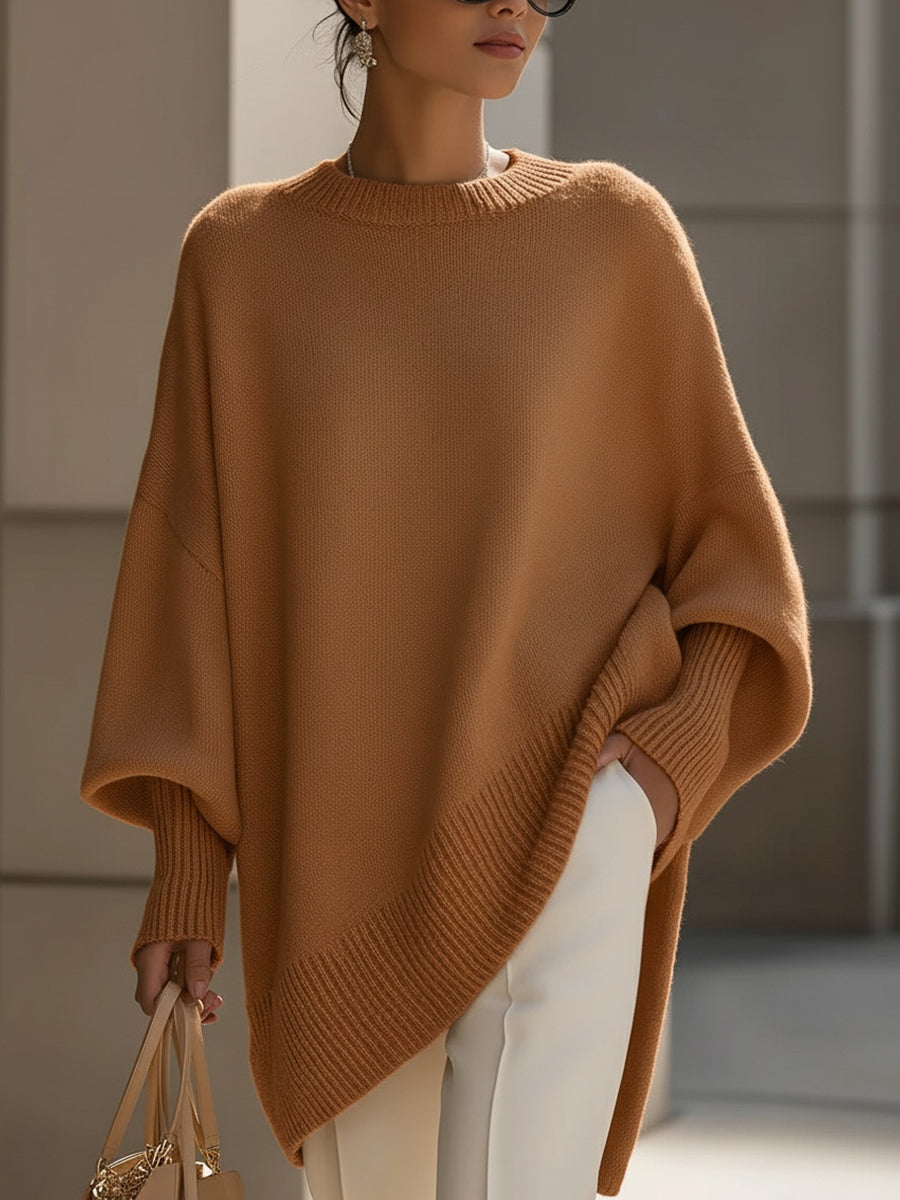 Women’s Ribbed Knit Crewneck Sweater