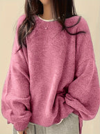 Pearline - Crew Neck Long Sleeve Sweater