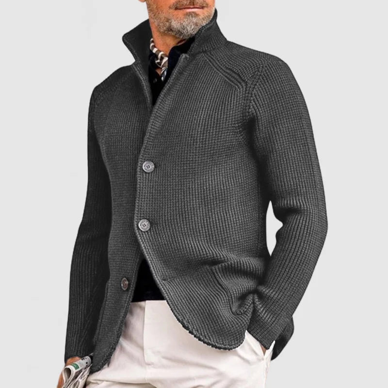 ETHAN | COLLAR CARDIGAN