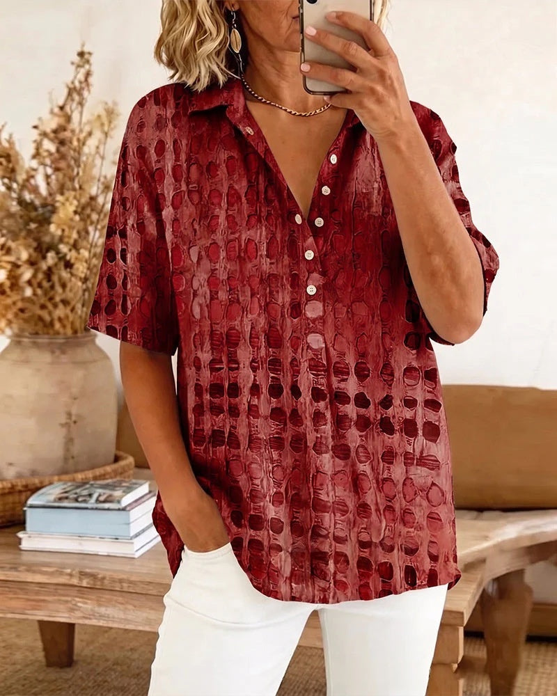 Women’s Relaxed Fit Crewneck Short Sleeve Top