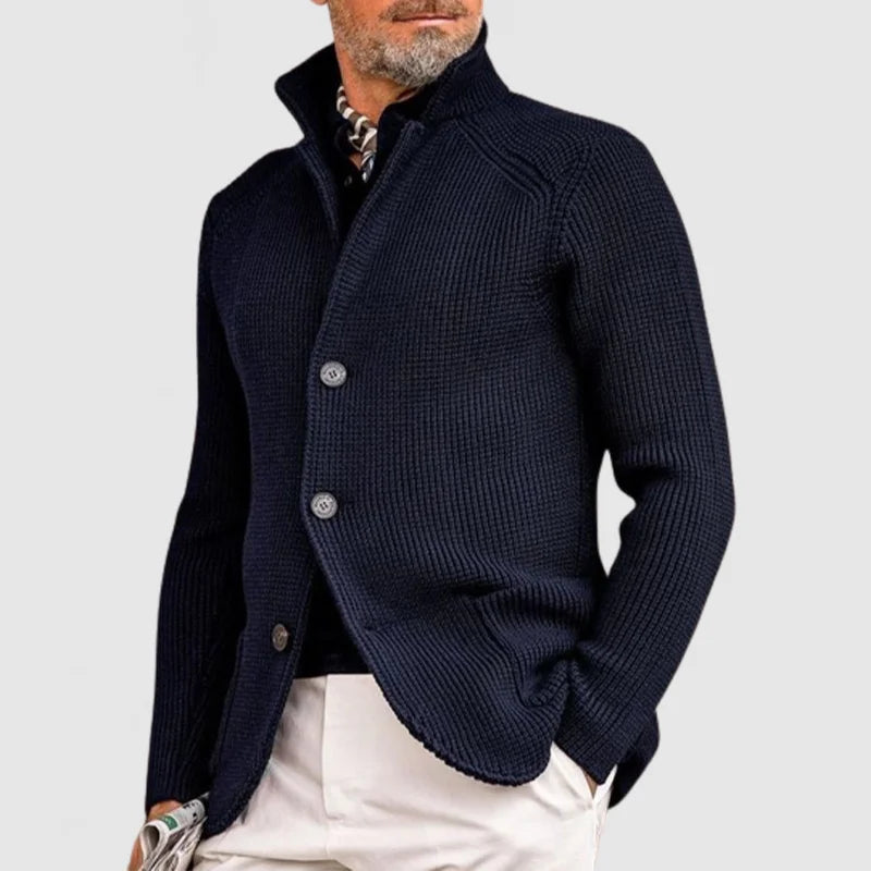 ETHAN | COLLAR CARDIGAN