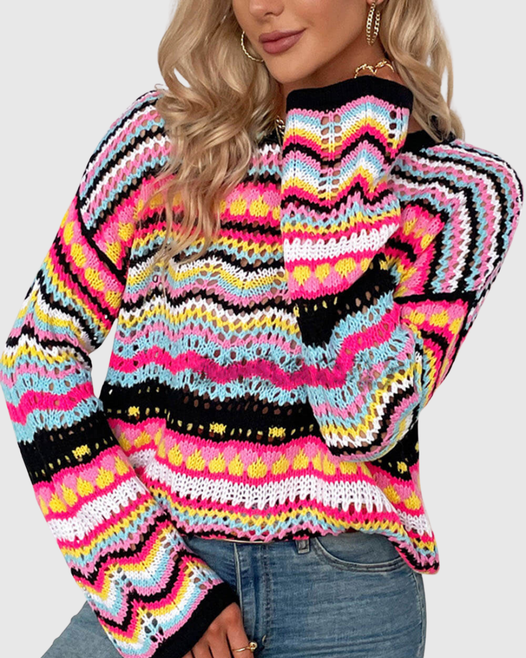 Women’s Oversized Ribbed Knit Sweater