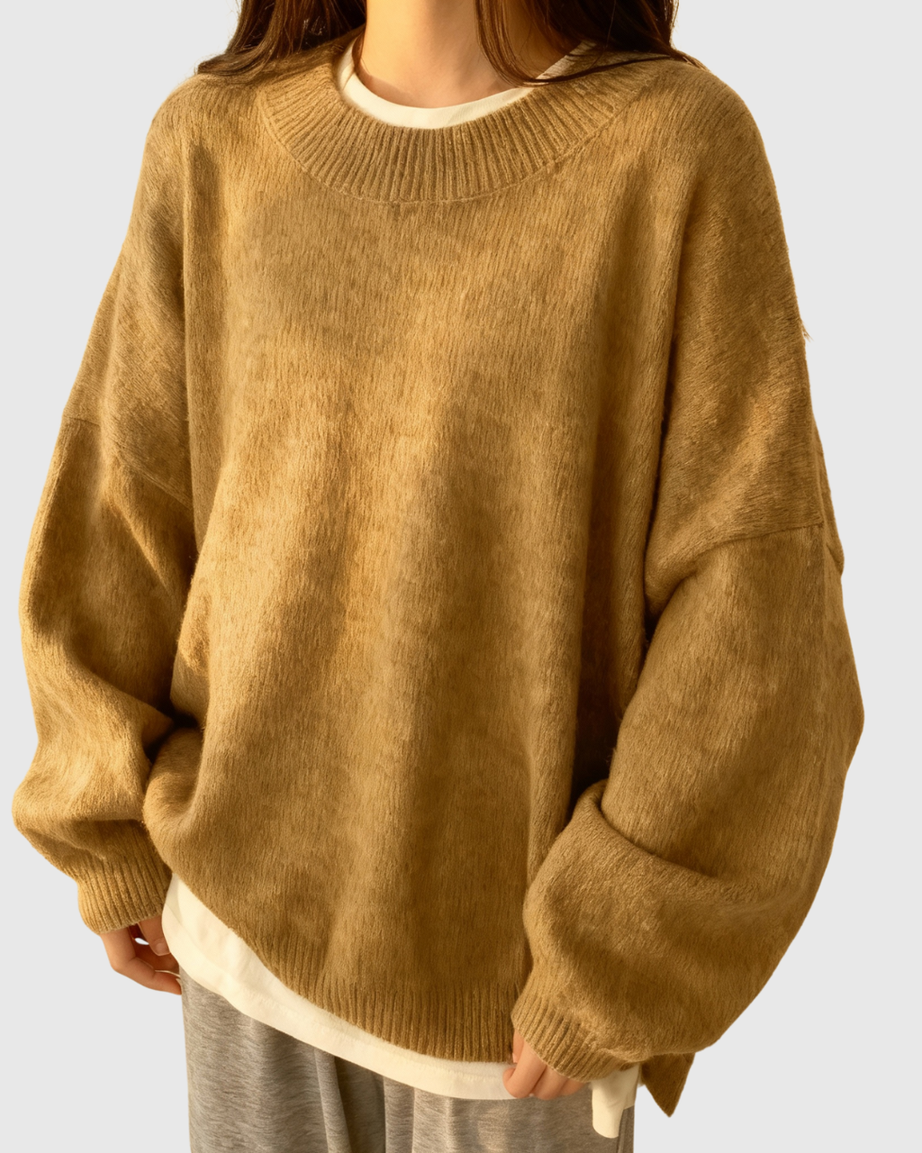 Women’s Cozy Oversized Pullover Sweater