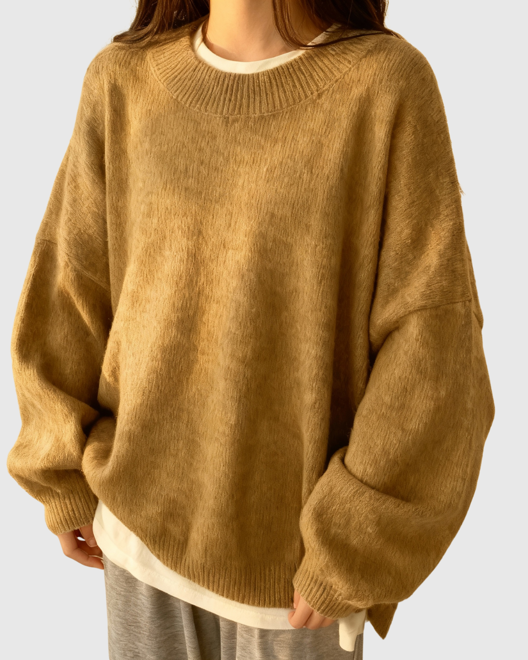 Women’s Cozy Oversized Pullover Sweater