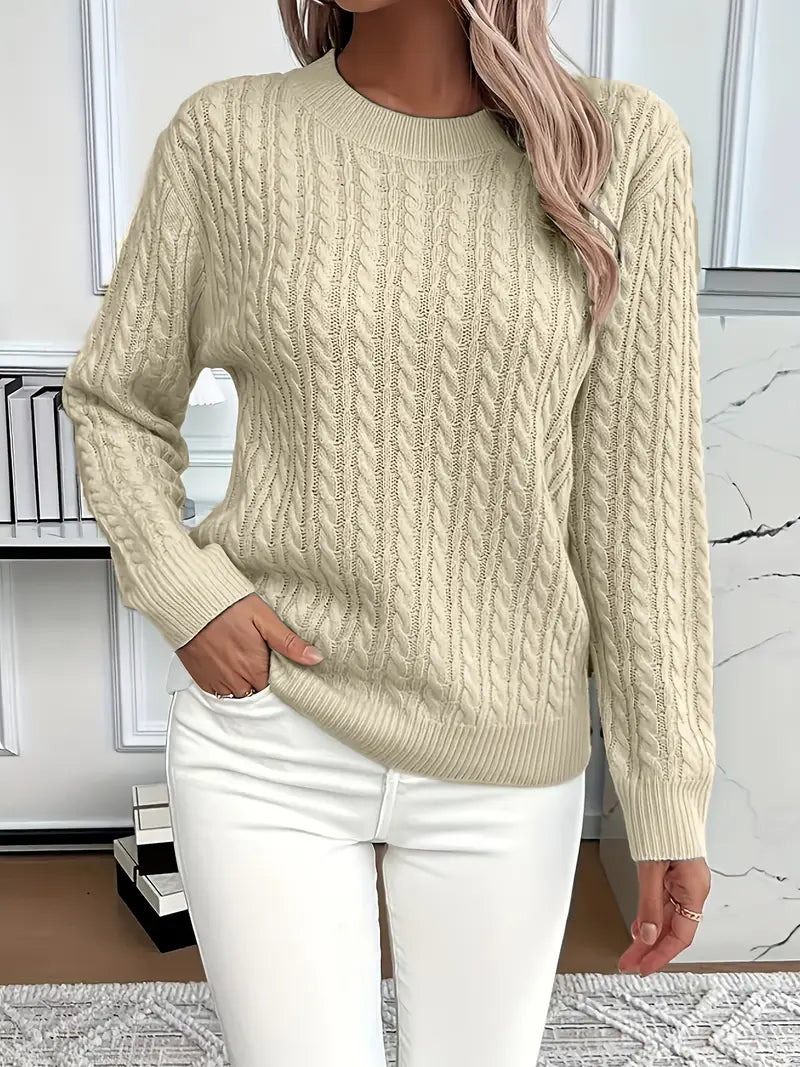 Women’s Cable Knit Winter Jumper