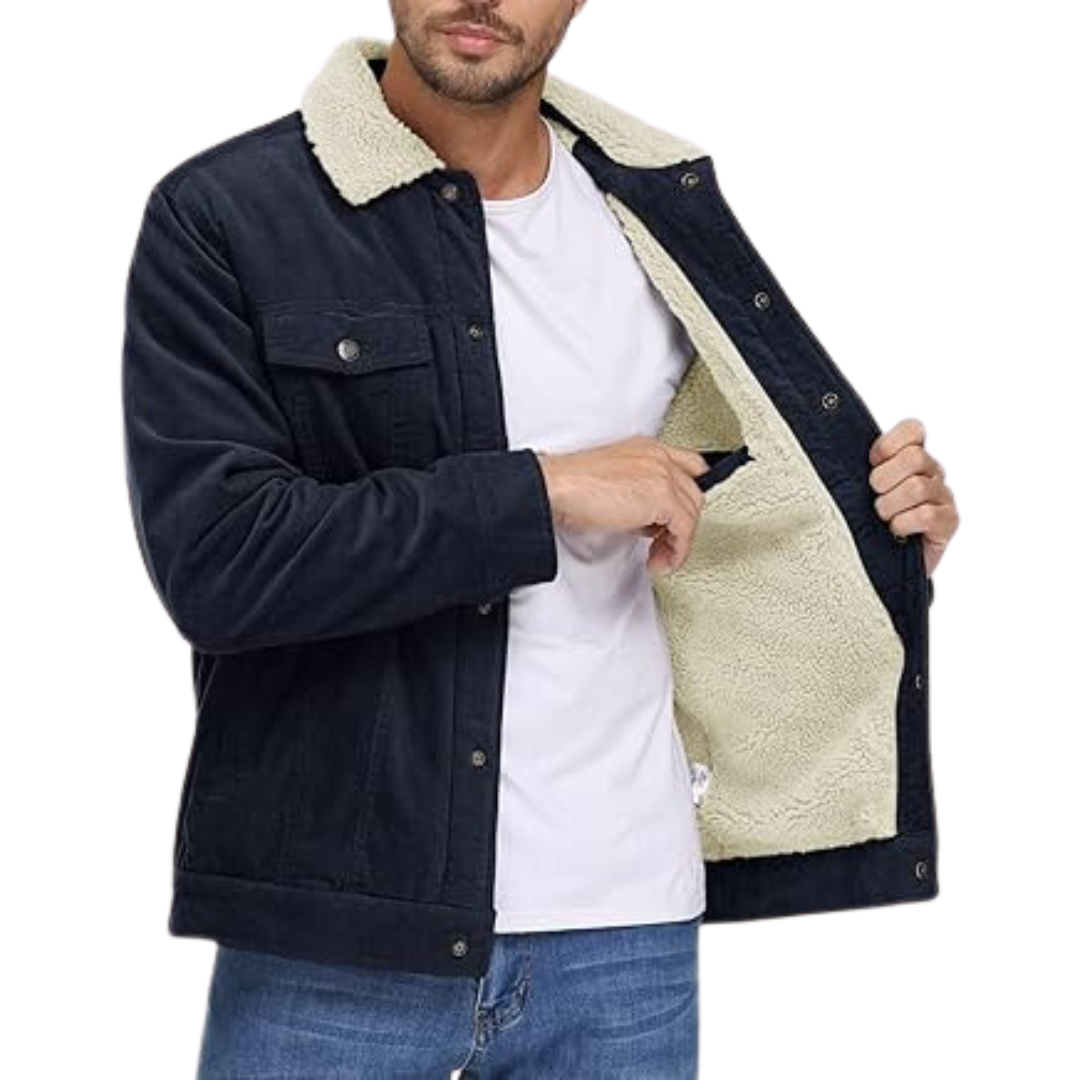 Borg | Men's Lined Winter Jacket