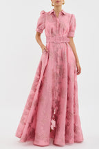 Women’s Short Puff Sleeve Summer Dress