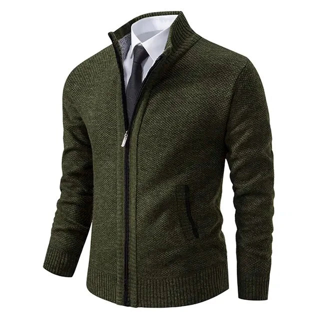 Logan | Zip Cardigan