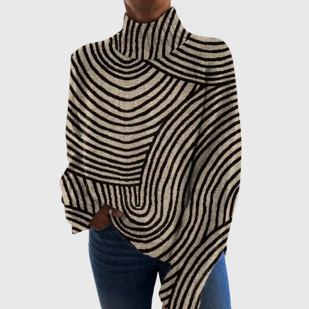Women’s Ribbed Knit Turtleneck Sweater