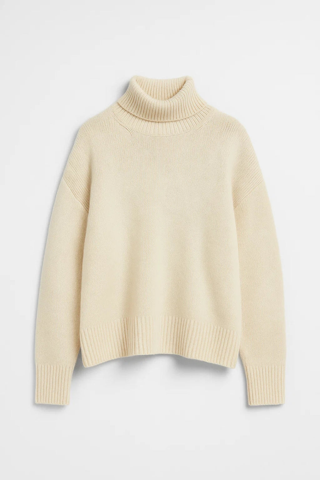 Women’s Loose Fit Turtleneck Knit Sweater