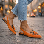Eliza | Sandals with straps and tassels