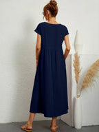 Women’s Elegant Flowy Midi Dress