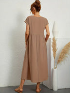 Women’s Elegant Flowy Midi Dress