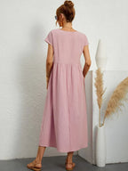 Women’s Elegant Flowy Midi Dress