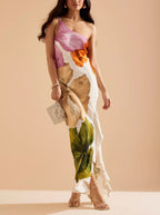 Women’s Floral Print Maxi Dress