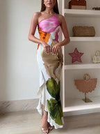 Women’s Floral Print Maxi Dress