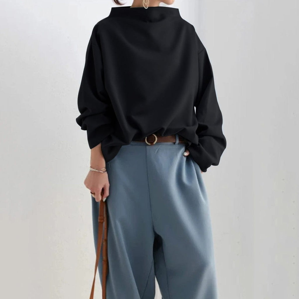 Women’s High Neck Casual Top