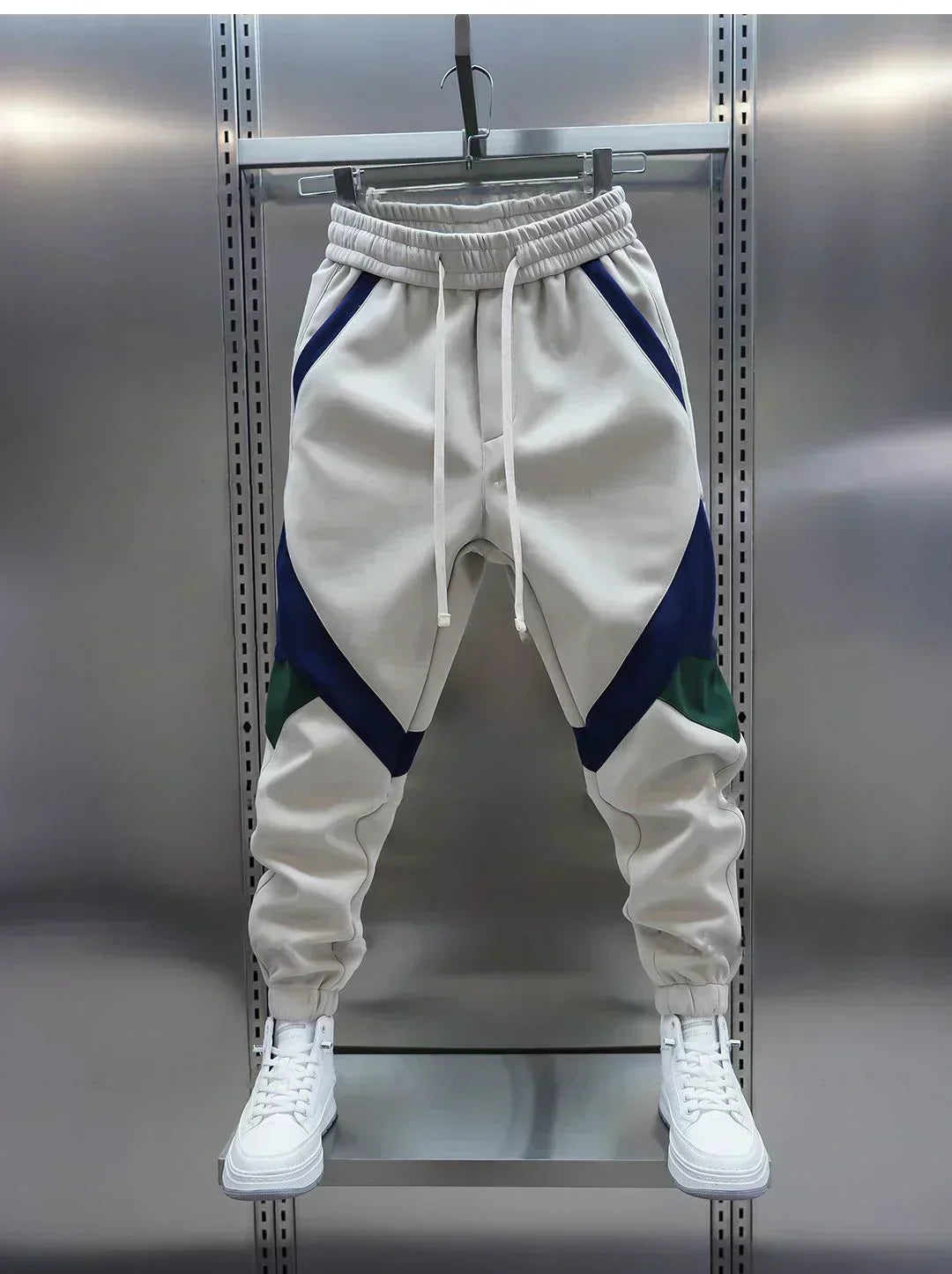 Alan | Modern Contrast Panel Joggers