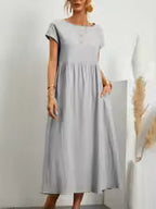 Women’s Elegant Flowy Midi Dress