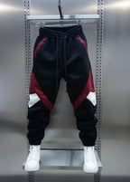 Alan | Modern Contrast Panel Joggers