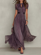 Women’s Chiffon Maxi Evening Dress
