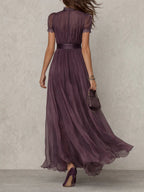 Women’s Chiffon Maxi Evening Dress