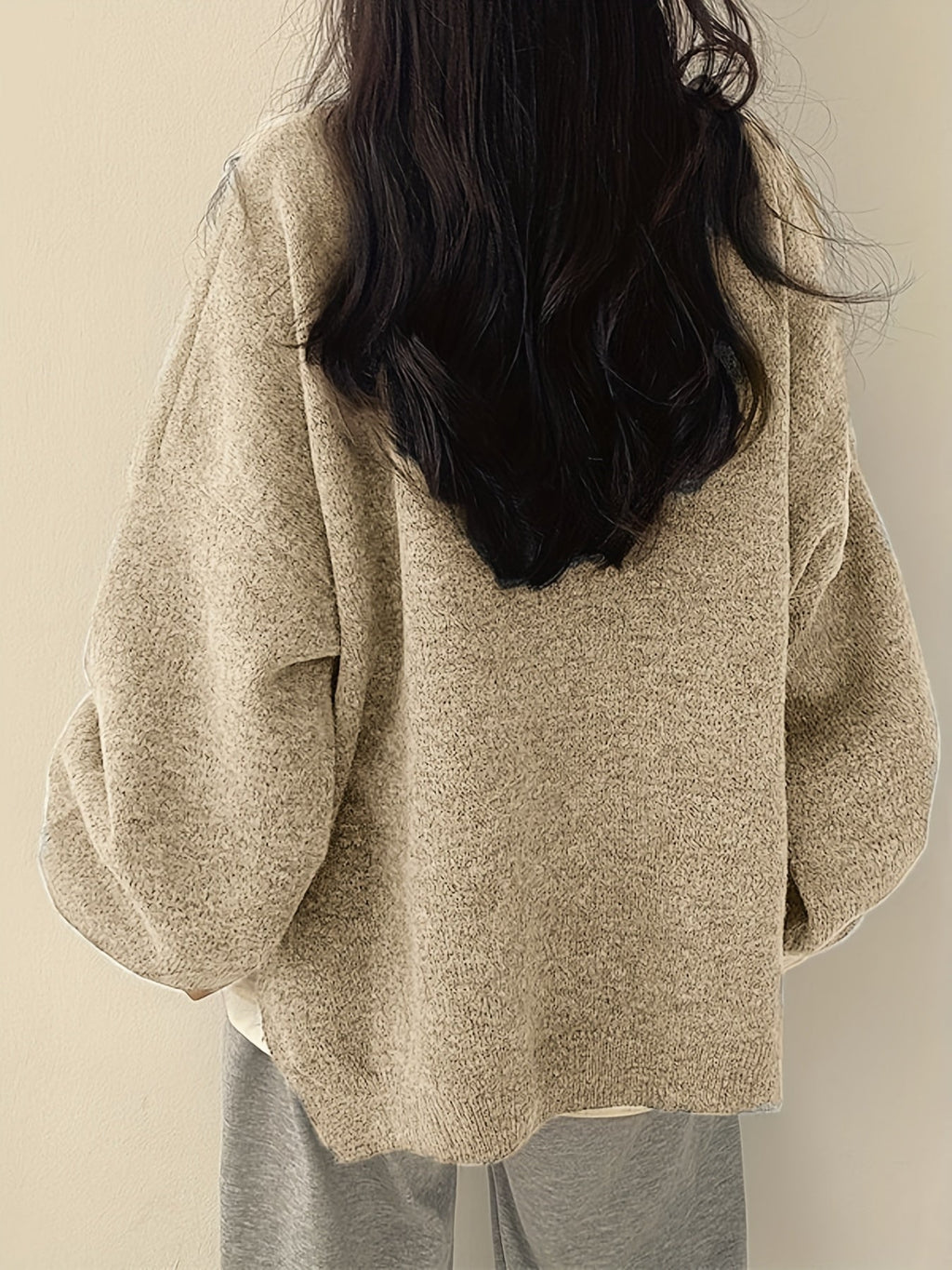 Pearline - Crew Neck Long Sleeve Sweater