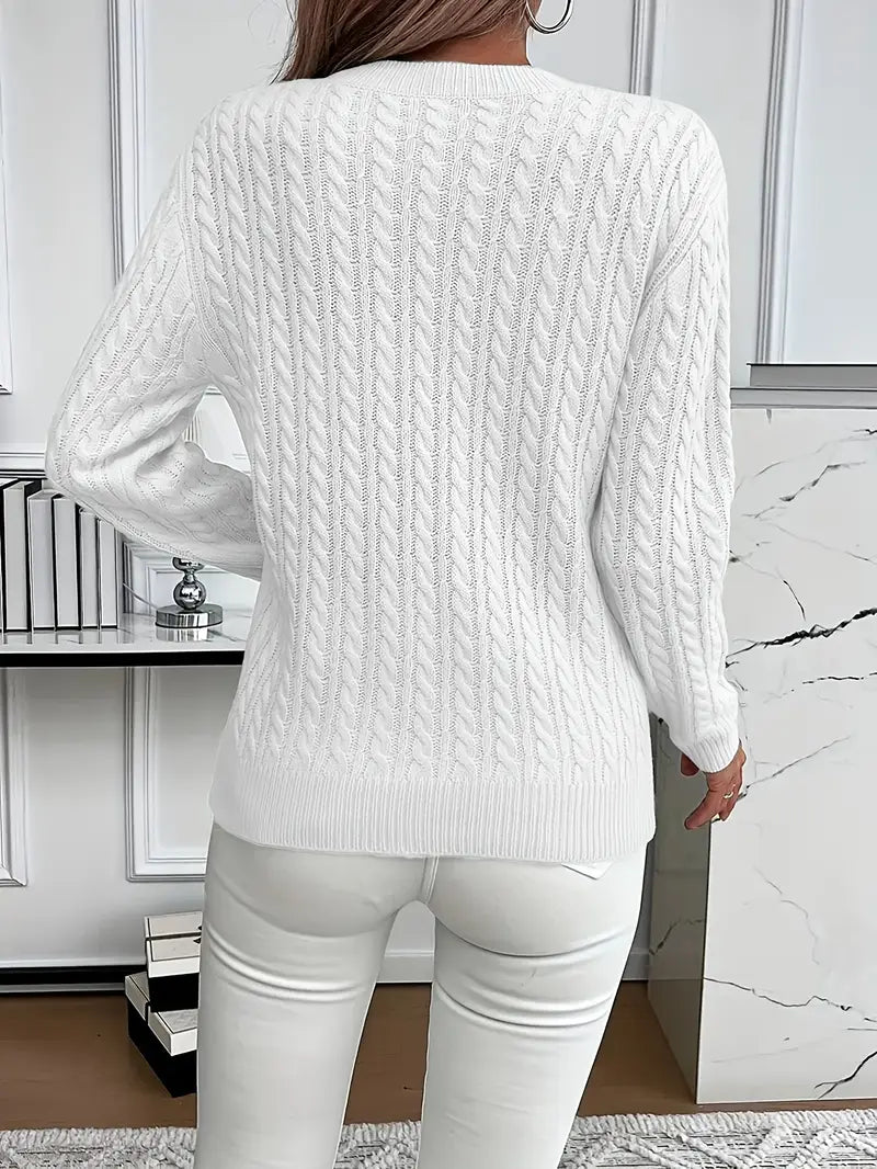 Women’s Cable Knit Winter Jumper