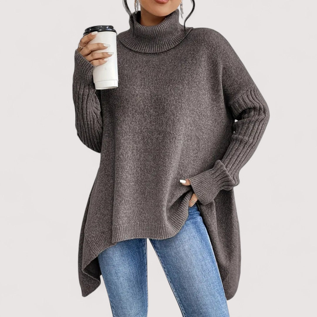 Women’s Longline Turtleneck Sweater