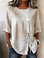 Women’s Embroidered Boho Blouse