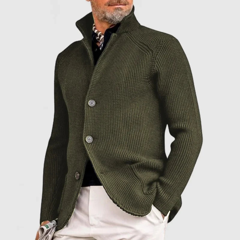 ETHAN | COLLAR CARDIGAN