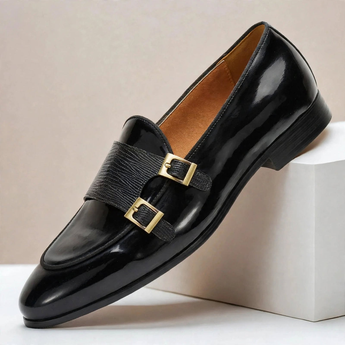 Folino Cowhide Leather Loafers