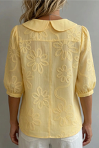 Women’s Elegant Floral Print Blouse