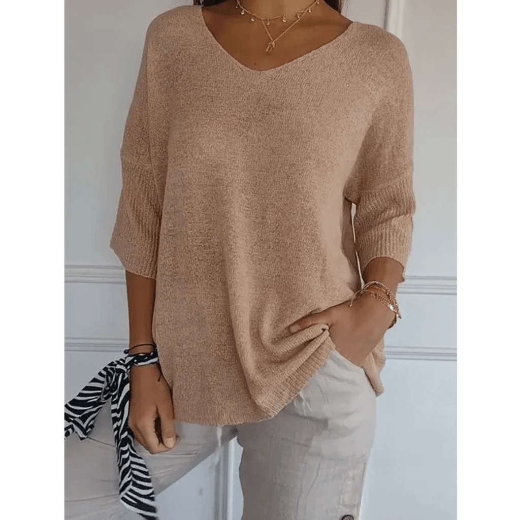 Women’s Elegant V-Neck Shirt