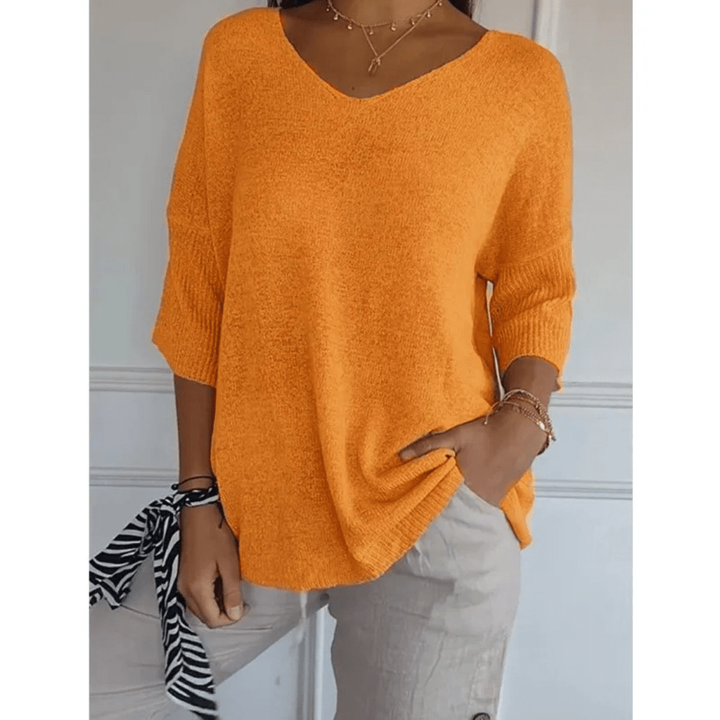 Women’s Elegant V-Neck Shirt