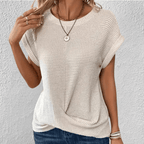 Women’s Waffle Knit Tummy Control Top