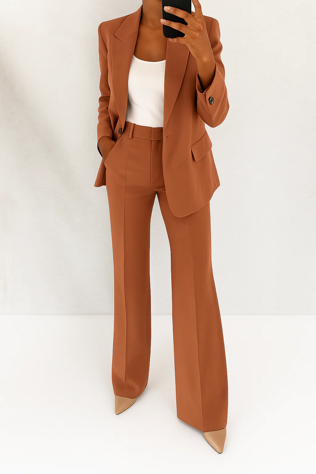 Marguerite | Women's Wide Leg Blazer Suit Set