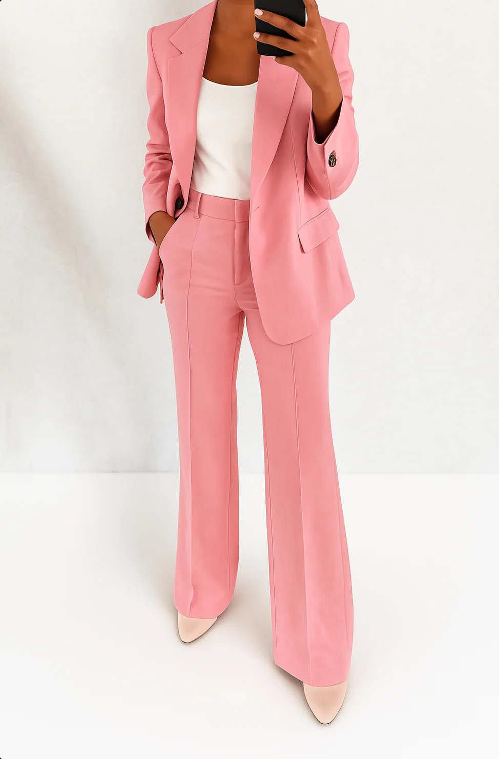 Marguerite | Women's Wide Leg Blazer Suit Set