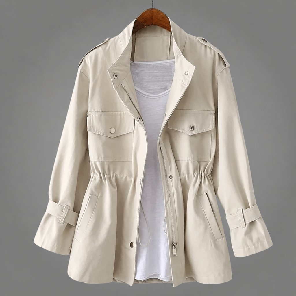 Women’s Belted Double-Breasted Winter Coat