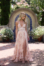 Women’s Elegant Flowing Maxi Dress