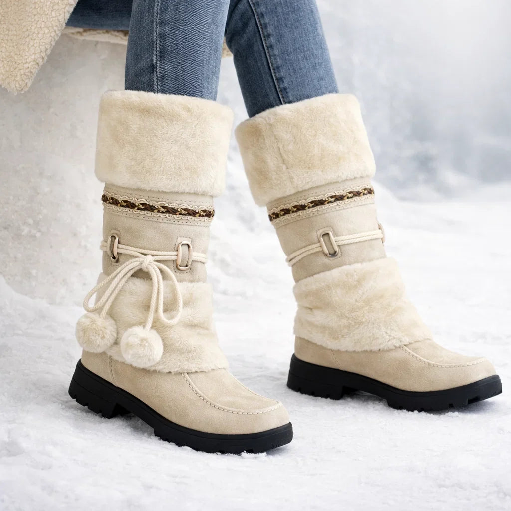 Rena Plush Snow Boots